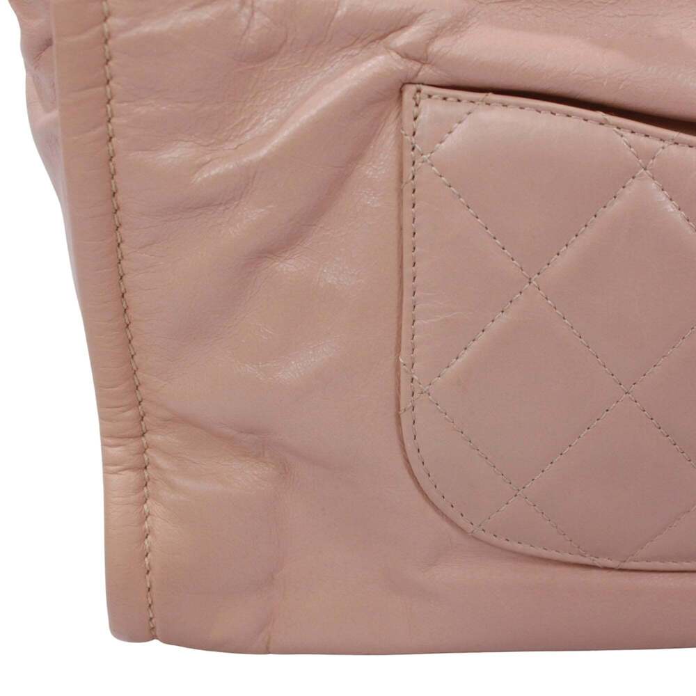 CHANEL Cream Deauville Tote Bag - Picture 11 of 13